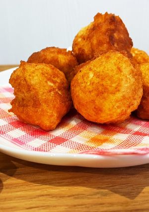 卵、乳不使用！えきしお豆腐ドーナツ-レシピのメイン写真