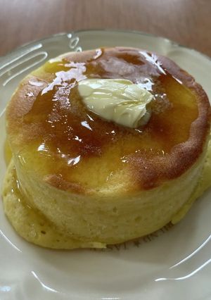 お店のようなホットケーキ-レシピのメイン写真