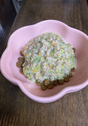わんこ 鳥の味噌ミルク煮-レシピのメイン写真