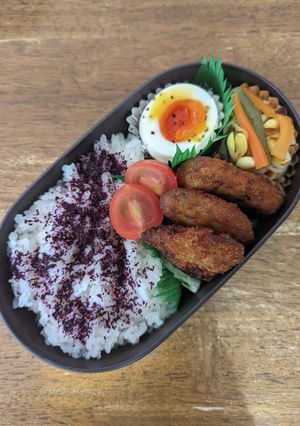 JK☆しそささみカツ弁当♪-レシピのメイン写真
