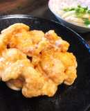 節約にもってこい！鶏むね肉で鶏マヨ♡