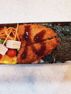 高校生弁当覚え書き181のり弁-レシピのメイン写真