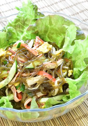 もずく麺の中華サラダ-レシピのメイン写真