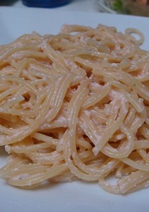 我が家のたらこスパゲティ-レシピのメイン写真