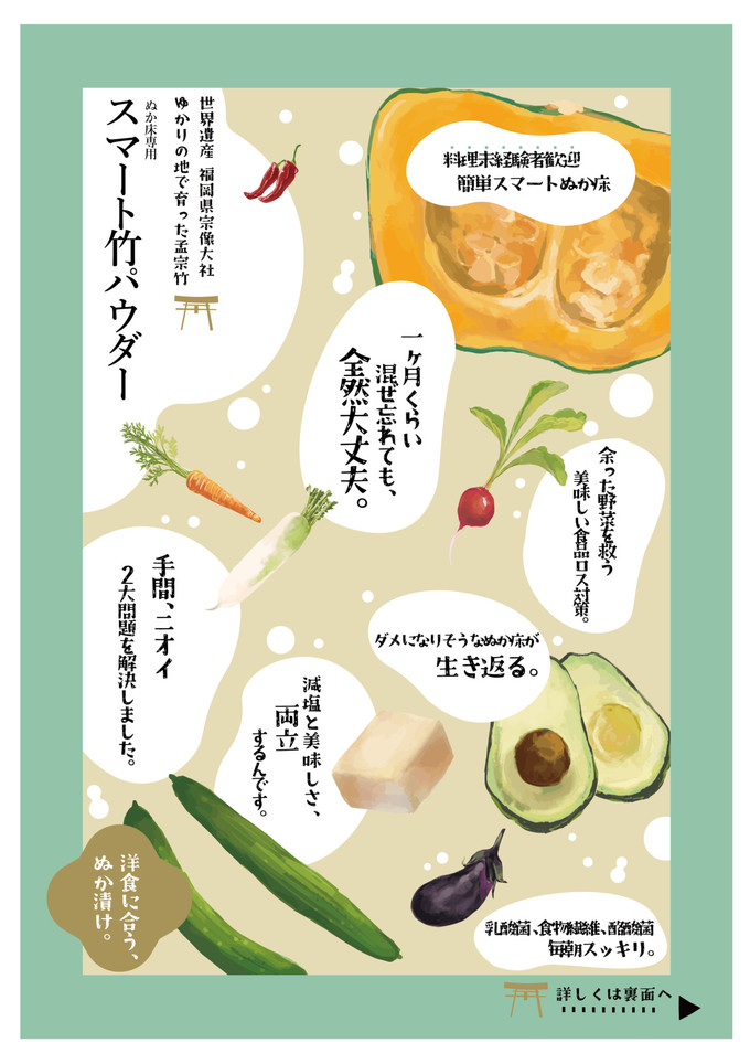 スマートぬか床（炒りぬか利用）-レシピのメイン写真