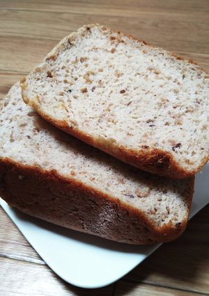 ふわっふわ♡有名生食パン♪雑穀玄米ゴパン-レシピのメイン写真