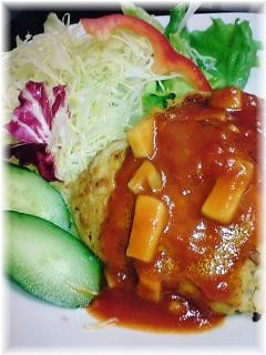 ~豆水煮でヘルシーハンバーグ❀~-レシピのメイン写真