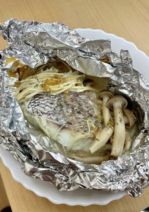 白身魚のホイル焼き【ここから栄養士】-レシピのメイン写真
