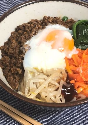 じゅうねん味噌ビビンバ-レシピのメイン写真