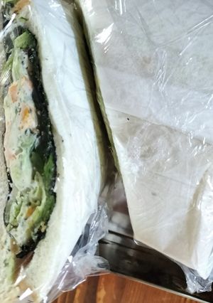残り惣菜でサンドイッチ!厨房ばあばぁ!-レシピのメイン写真