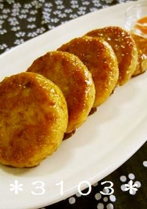 ✿凍り豆腐で節約ヘルシー照り焼きつくね✿-レシピのメイン写真