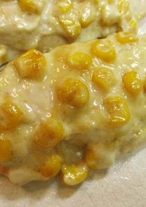 【給食】鮭のコーンマヨネーズ焼き-レシピのメイン写真