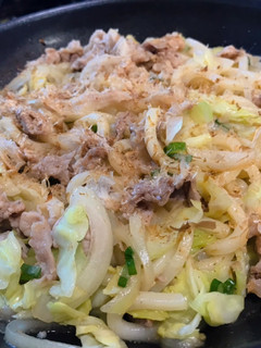 箸が止まらん!麺つゆで焼きうどんでっせ!-レシピのメイン写真