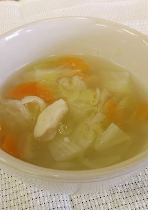 ささみときゃべつの塩こうじスープ-レシピのメイン写真