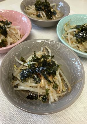1品絶品節約もやし♪-レシピのメイン写真
