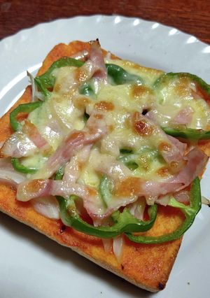 簡単ピザトースト-レシピのメイン写真