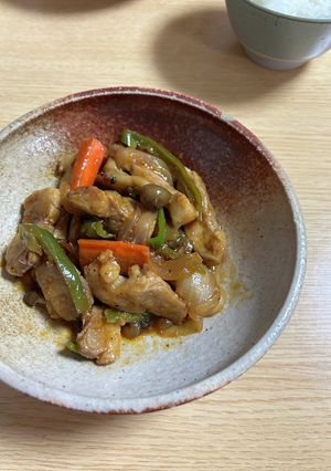 【メイン】豚肉のトンテキソース風炒め-レシピのメイン写真