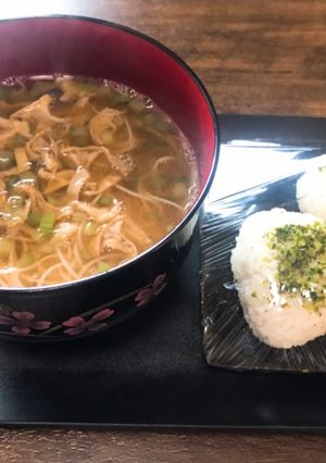 いいダシが出る！牛かすうどん♪-レシピのメイン写真