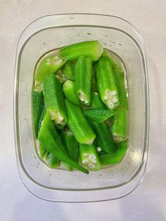 幼児食にも★オクラの白だし-レシピのメイン写真