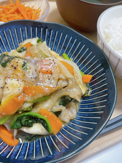 鶏ムネのちゃんちゃん焼き-レシピのメイン写真