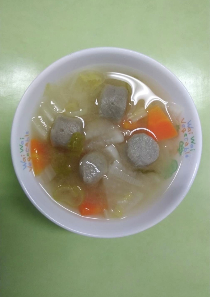【保育園給食】いわしのつみれ汁-レシピのメイン写真