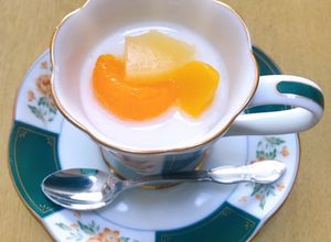 超おいしい!プリンのような牛乳寒天!-レシピのメイン写真