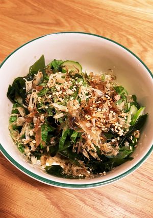 きゅうりと大葉とわかめのポン酢合え-レシピのメイン写真