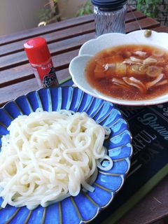 簡単豚肉つけうどん(温)-レシピのメイン写真