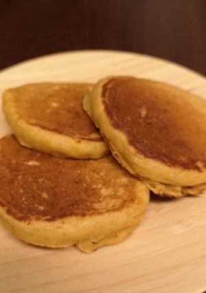 砂糖不使用♡焼き芋でふわふわパンケーキ-レシピのメイン写真