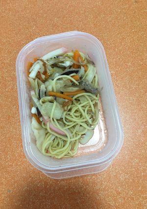 ❤︎魚醤で焼きそば❤︎♡自家製魚醤♡-レシピのメイン写真