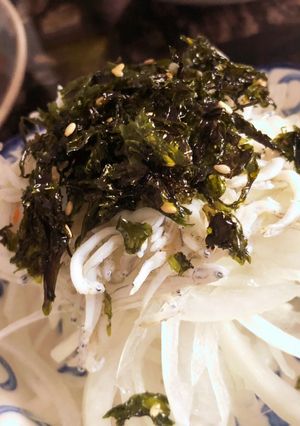オニスラ・しらす・韓国のりフレークさらだ-レシピのメイン写真