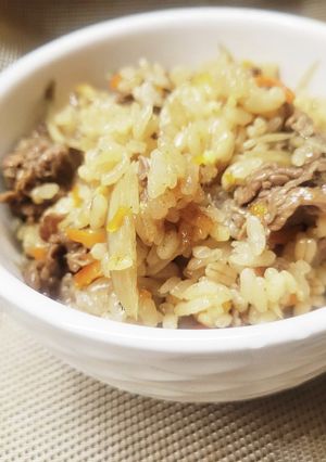 きんぴらごぼうの炊き込みご飯(雑穀米)-レシピのメイン写真