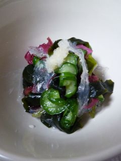 簡単酢の物@やさしいお酢-レシピのメイン写真