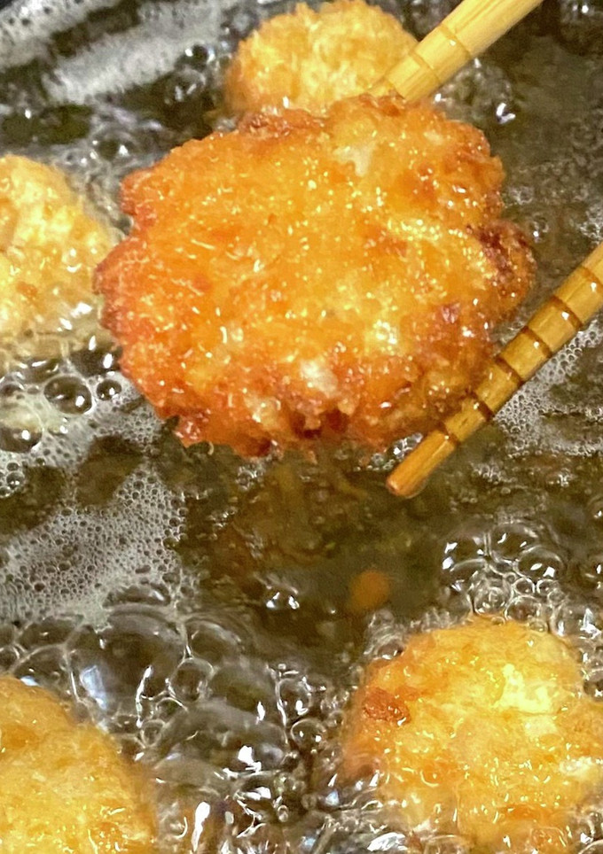新玉ねぎとツナの落とし揚げ-レシピのメイン写真