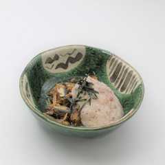 รูปของ いわし缶の梅とろろかけ
