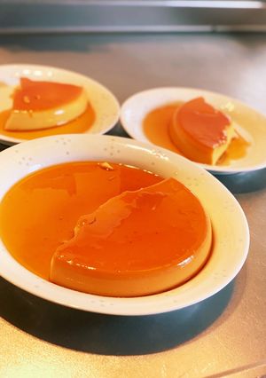 焦がしカラメルのプリン　-レシピのメイン写真