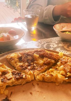 朝から豪華に！スパニッシュオムレツ-レシピのメイン写真
