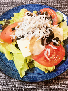 しらす豆腐の和風サラダ-レシピのメイン写真