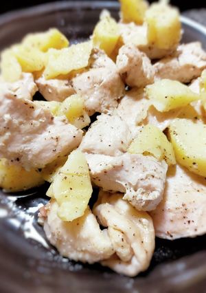 鶏むね肉とじゃがいものやみつき塩レモン-レシピのメイン写真