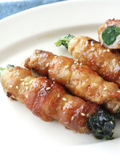 春菊の豚巻き照り焼き-レシピのメイン写真
