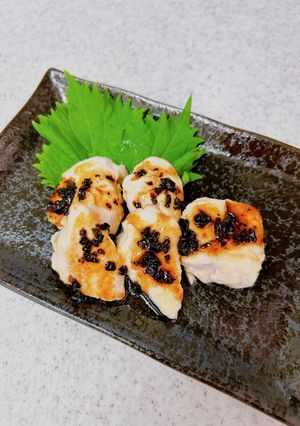 鶏ささみソテー♪豆豉ソースで-レシピのメイン写真