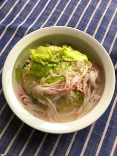 たっぷりレタスのあんかけチャーハン-レシピのメイン写真