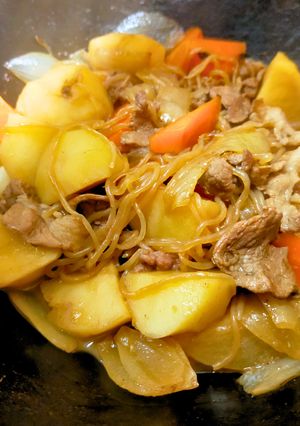 肉じゃが★うちの肉じゃがの肉は豚こまです-レシピのメイン写真