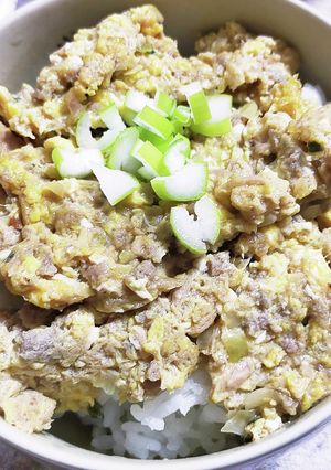 簡単ツナ玉丼-レシピのメイン写真