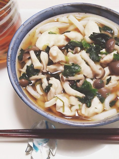 ササミ南蛮うどん-レシピのメイン写真