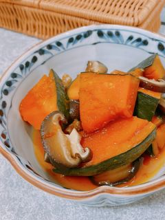 10分で♪カボチャの煮物-レシピのメイン写真