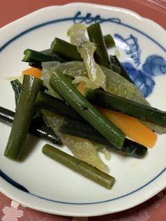 つまみタラの山菜漬け(わらび)-レシピのメイン写真