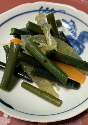 つまみタラの山菜漬け(わらび)-レシピのメイン写真