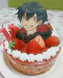 カゲチヨ 苺ムースケーキ キャラチョコ