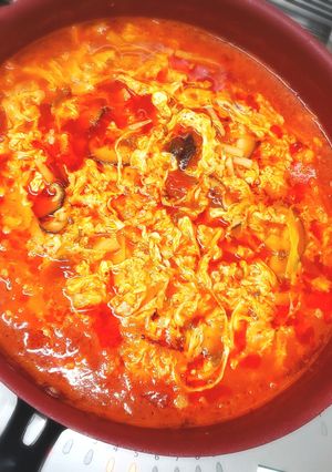 旬のタケノコたんまりトマト酸辣湯-レシピのメイン写真